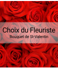 Choix du fleuriste - Bouquet de St-Valentin